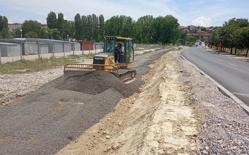 Пробиена споредна улица на Северен Булевар