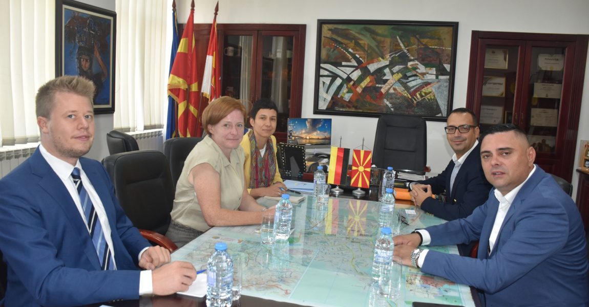 Градоначалникот Митко Јанчев првпат имаше работна средба со амбасадорката на Република Сојузна Германија во Македонија